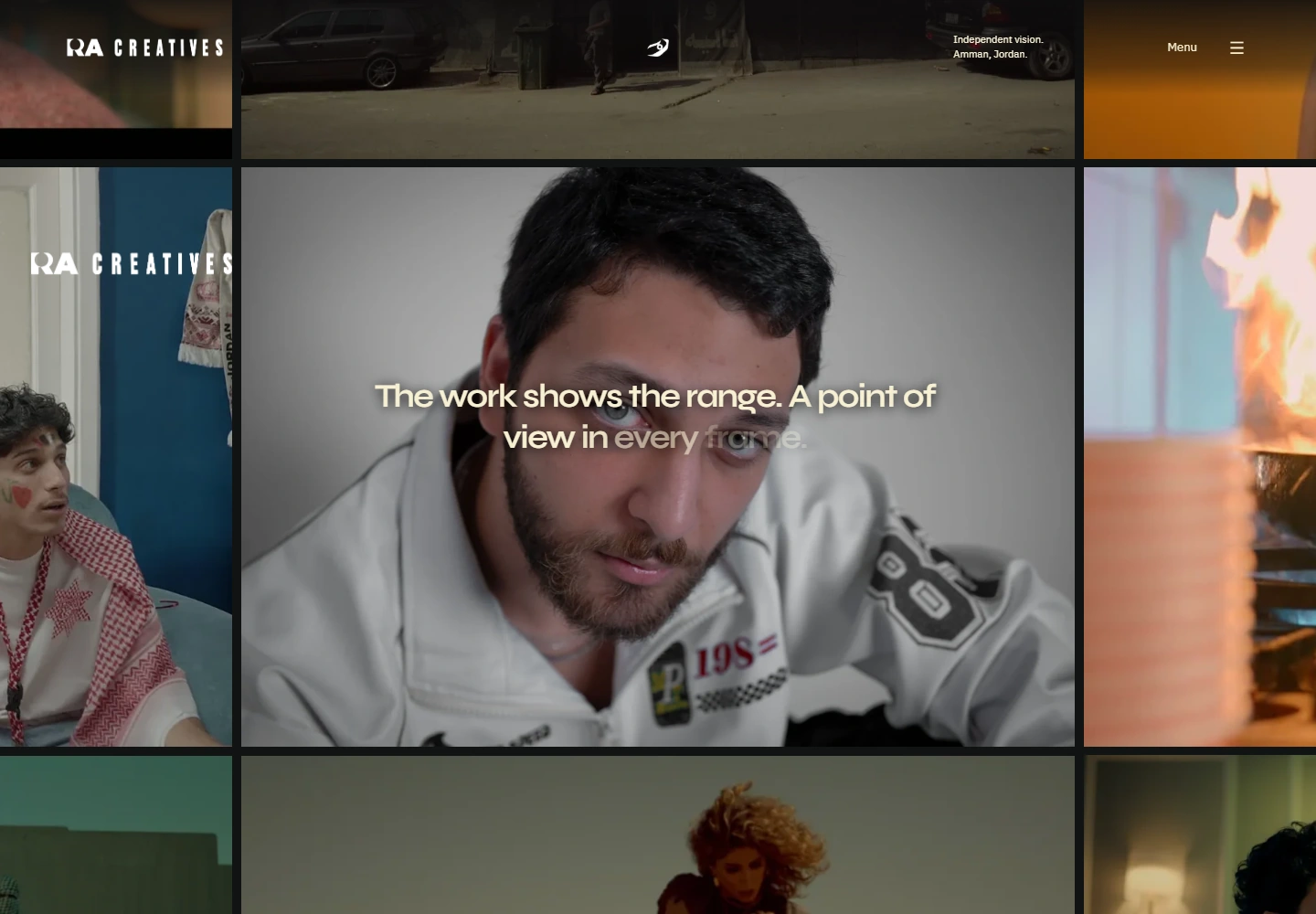 Complete genuine capture of the RA Creative House film and photography website